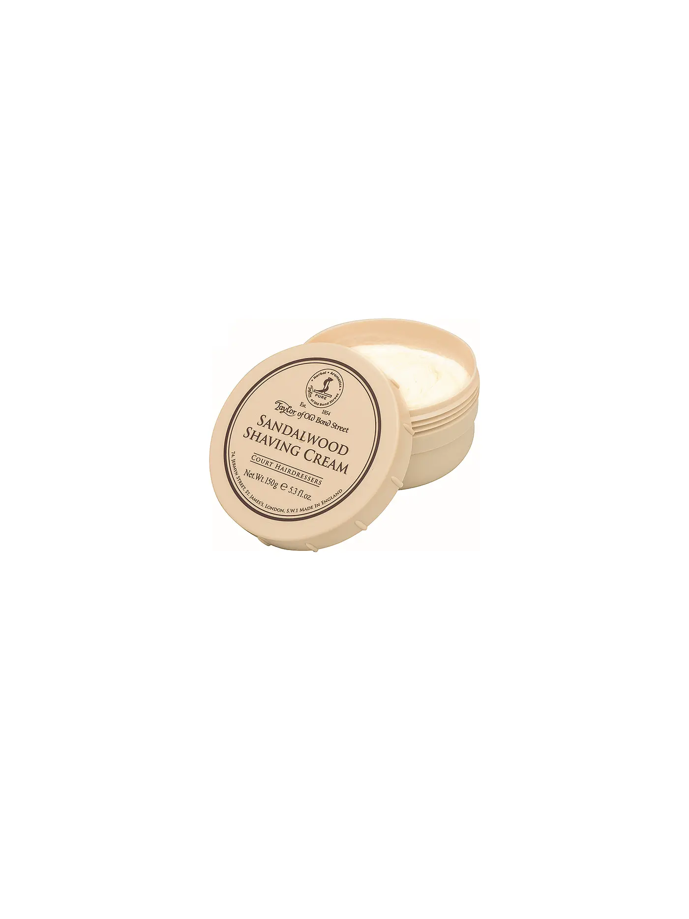 TAYLOR OF OLD BOND STREET | Shaving Cream Bowl "Sandalwood" 150g | 